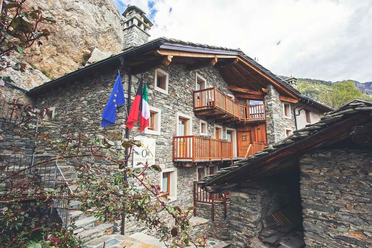 L'Or d'Echallogne - Chambre d'Hôtes Acomodação com café da manhã Arnad Exterior foto